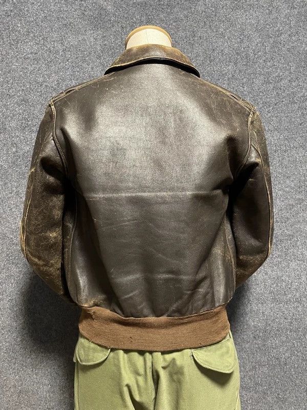 The Real McCoy's Real McCoy's A2 Flight Jacket Steve McQueen Style- DMC Size US S / EU 44-46 / 1 - 4 Thumbnail
