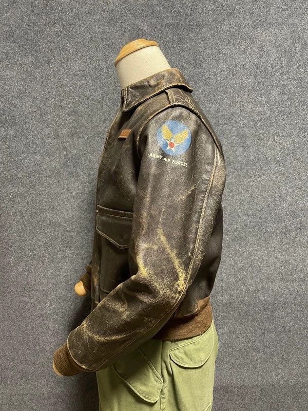 The Real McCoy's Real McCoy's A2 Flight Jacket Steve McQueen Style- DMC Size US S / EU 44-46 / 1 - 3 Thumbnail