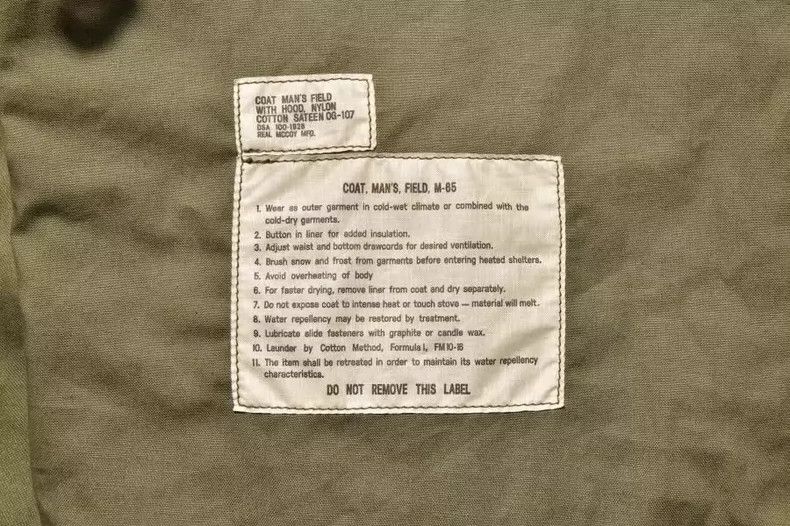 The Real McCoy's The REAL McCOY'S M65 Jacket First Edition- DMC Size US M / EU 48-50 / 2 - 7 Thumbnail