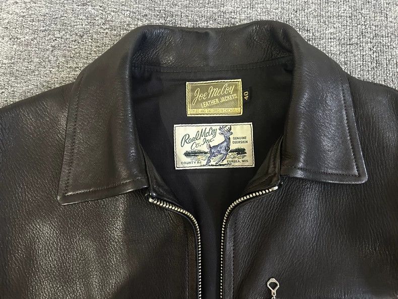 The Real McCoy's Real McCoy Leather Jacket with Unique Details- DMC Size US M / EU 48-50 / 2 - 3 Thumbnail