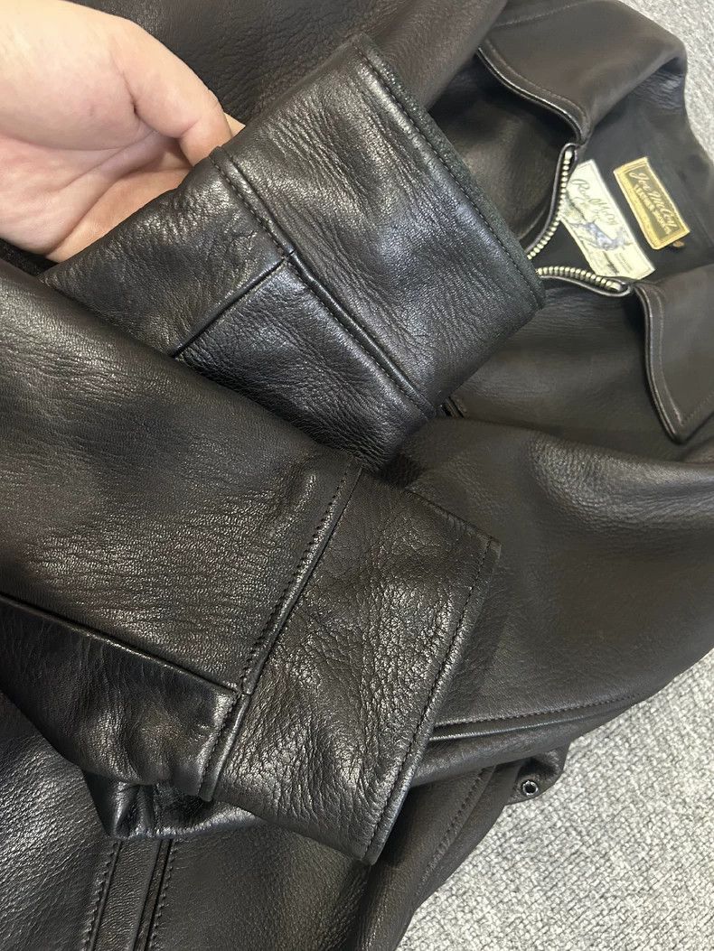 The Real McCoy's Real McCoy Leather Jacket with Unique Details- DMC Size US M / EU 48-50 / 2 - 7 Thumbnail