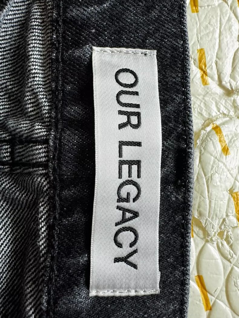 Our Legacy OUR LEGACY Third Cut Gray Denim Pants- DMC Size US 34 / EU 50 - 5 Thumbnail