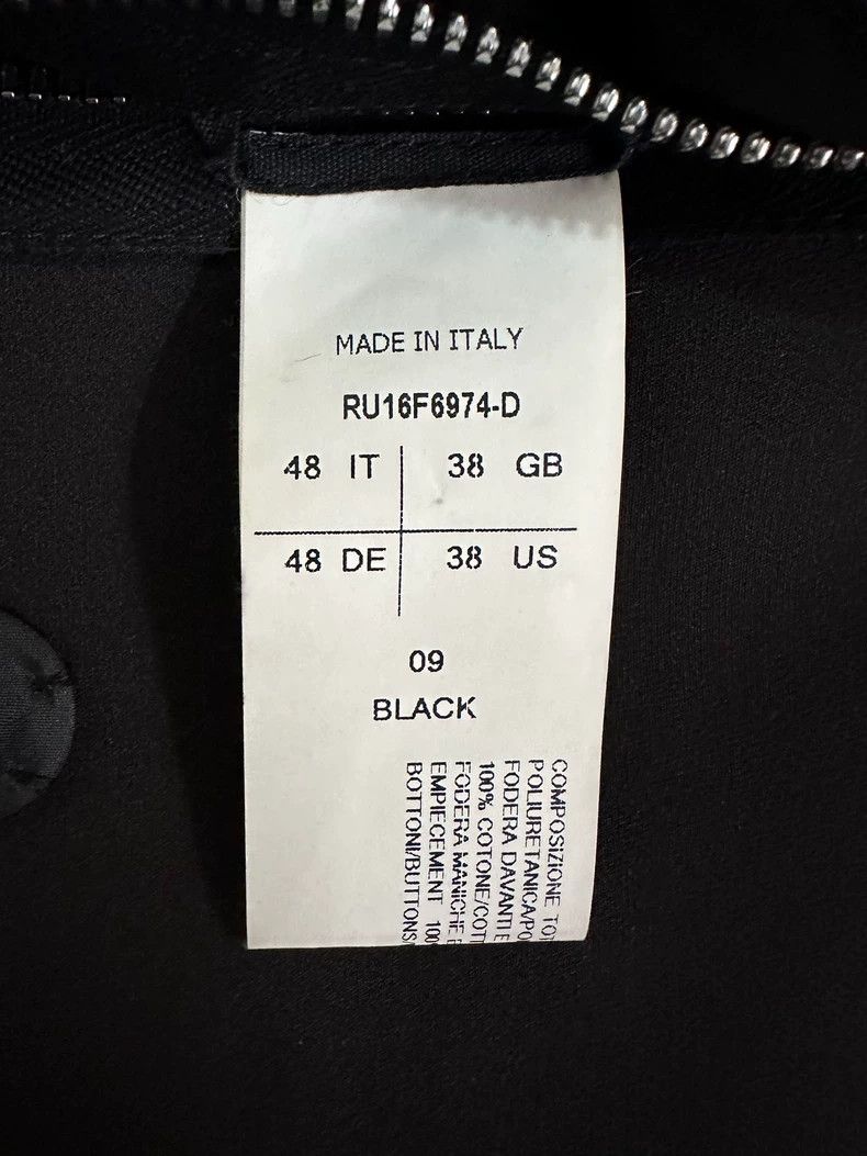Rick Owens Rick Owens Black Overcoat Trench Coat- DMC Size US M / EU 48-50 / 2 - 5 Thumbnail