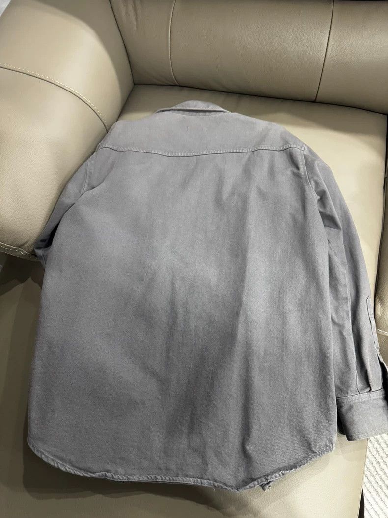 Raf Simons Raf Simons Gray Denim Shirt Jacket- DMC Size US L / EU 52-54 / 3 - 2 Thumbnail
