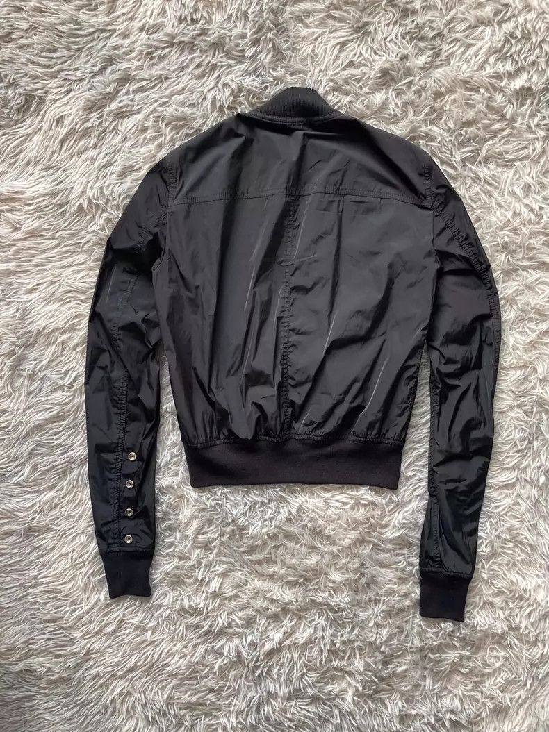 Rick Owens Rick Owens Black Zippered Bomber Jacket- DMC Size US M / EU 48-50 / 2 - 5 Thumbnail