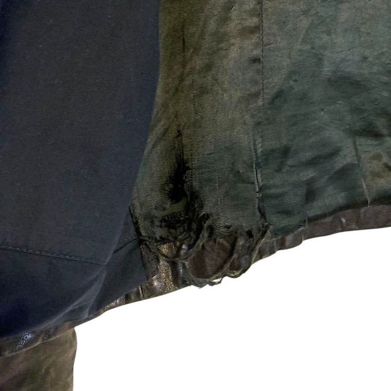 Rick Owens Rick Owens Black Leather Jacket with Unique Design- DMC Size US M / EU 48-50 / 2 - 7 Thumbnail