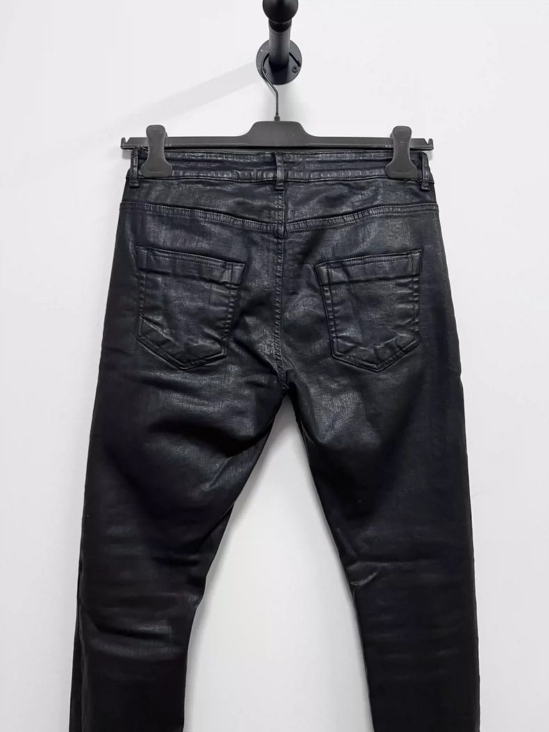 Rick Owens Rick Owens Waxed Stretch Denim Pants Size 31- DMC Size US 31 - 4 Thumbnail