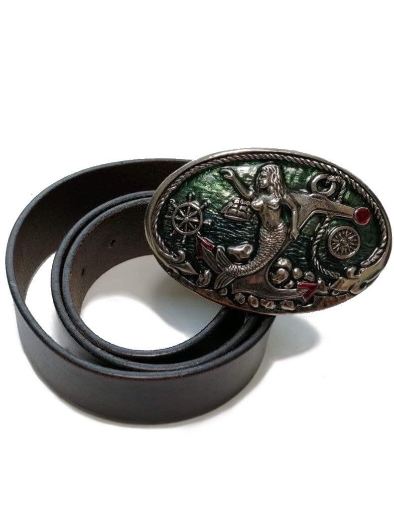 GUCCIマーメイドベルト Gucci Gucci Mermaid Buckle Leather Belt 