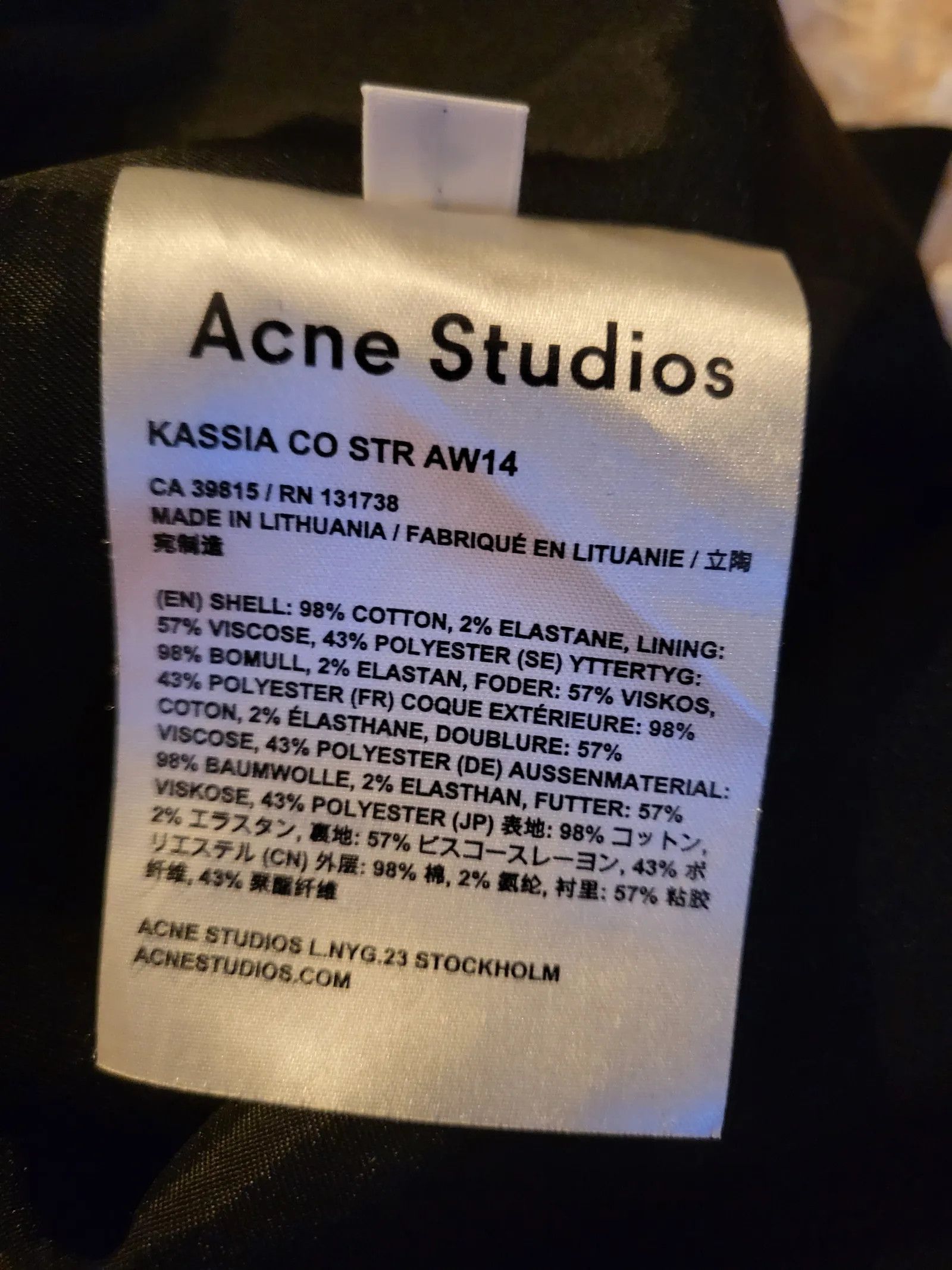 Acne Studios Acne Studios Style Kassia Skirt Size 27" / US 4 / IT 40 - 4 Thumbnail