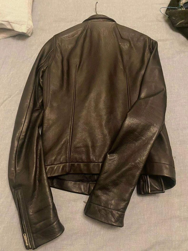 Rick Owens Rick Owens Leather Jacket Size 48- DMC Size US L / EU 52-54 / 3 - 2 Thumbnail