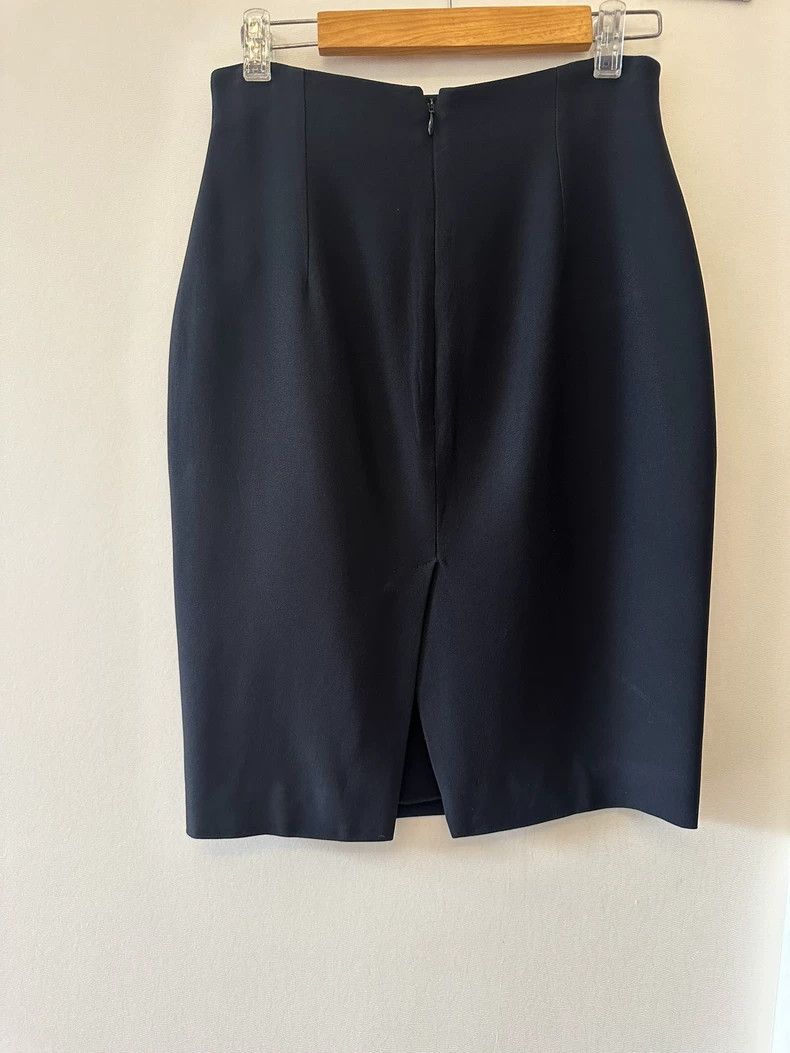 Alexander McQueen Alexander McQueen Black Midi Skirt Size 38- DMC Size US 38 / EU 54 - 2 Thumbnail