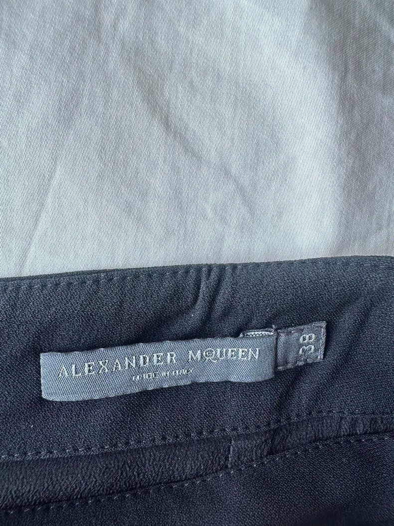 Alexander McQueen Alexander McQueen Black Midi Skirt Size 38- DMC Size US 38 / EU 54 - 3 Thumbnail