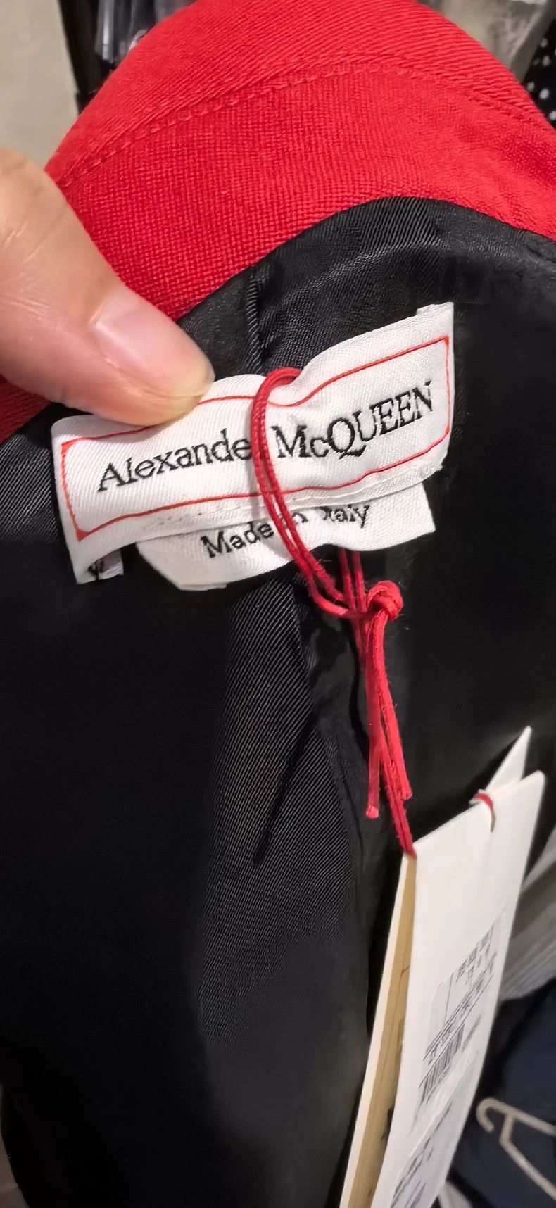 Alexander McQueen Alexander McQueen Black Wool Suit Jacket- DMC Size US M / EU 48-50 / 2 - 3 Thumbnail