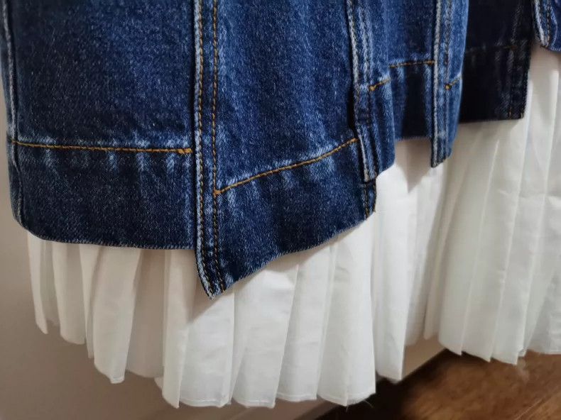 Alexander McQueen Alexander McQueen Denim Mermaid Skirt- DMC Size US 31 - 3 Thumbnail