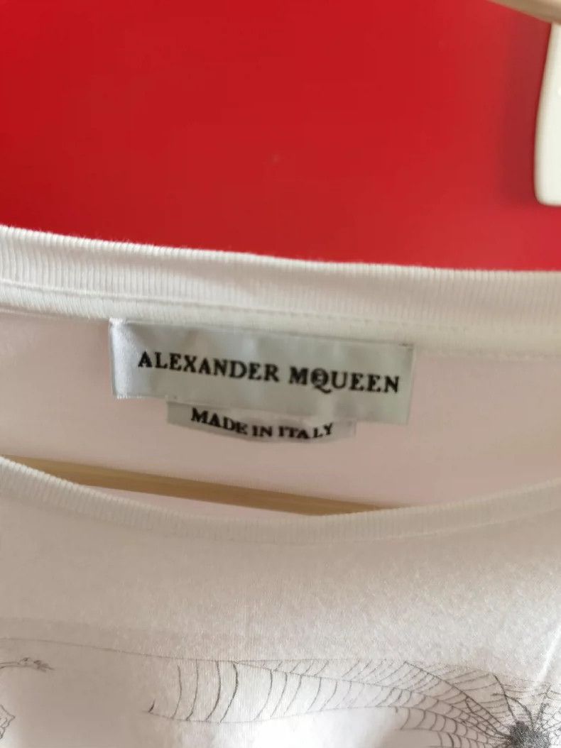 Alexander McQueen Alexander McQueen Skeleton Graphic T-Shirt- DMC Size US M / EU 48-50 / 2 - 2 Thumbnail