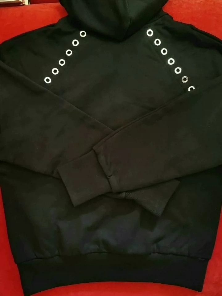 Alexander McQueen Alexander McQueen Men's Hooded Sweatshirt- DMC Size US M / EU 48-50 / 2 - 7 Thumbnail
