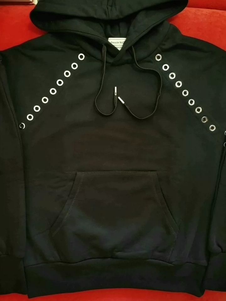 Alexander McQueen Alexander McQueen Men's Hooded Sweatshirt- DMC Size US M / EU 48-50 / 2 - 2 Thumbnail