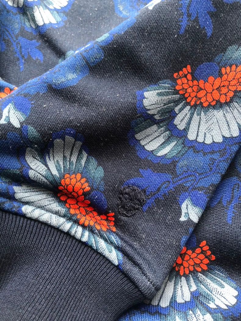 Alexander McQueen Alexander McQueen Floral Print Sweatshirt- DMC Size US S / EU 44-46 / 1 - 3 Thumbnail