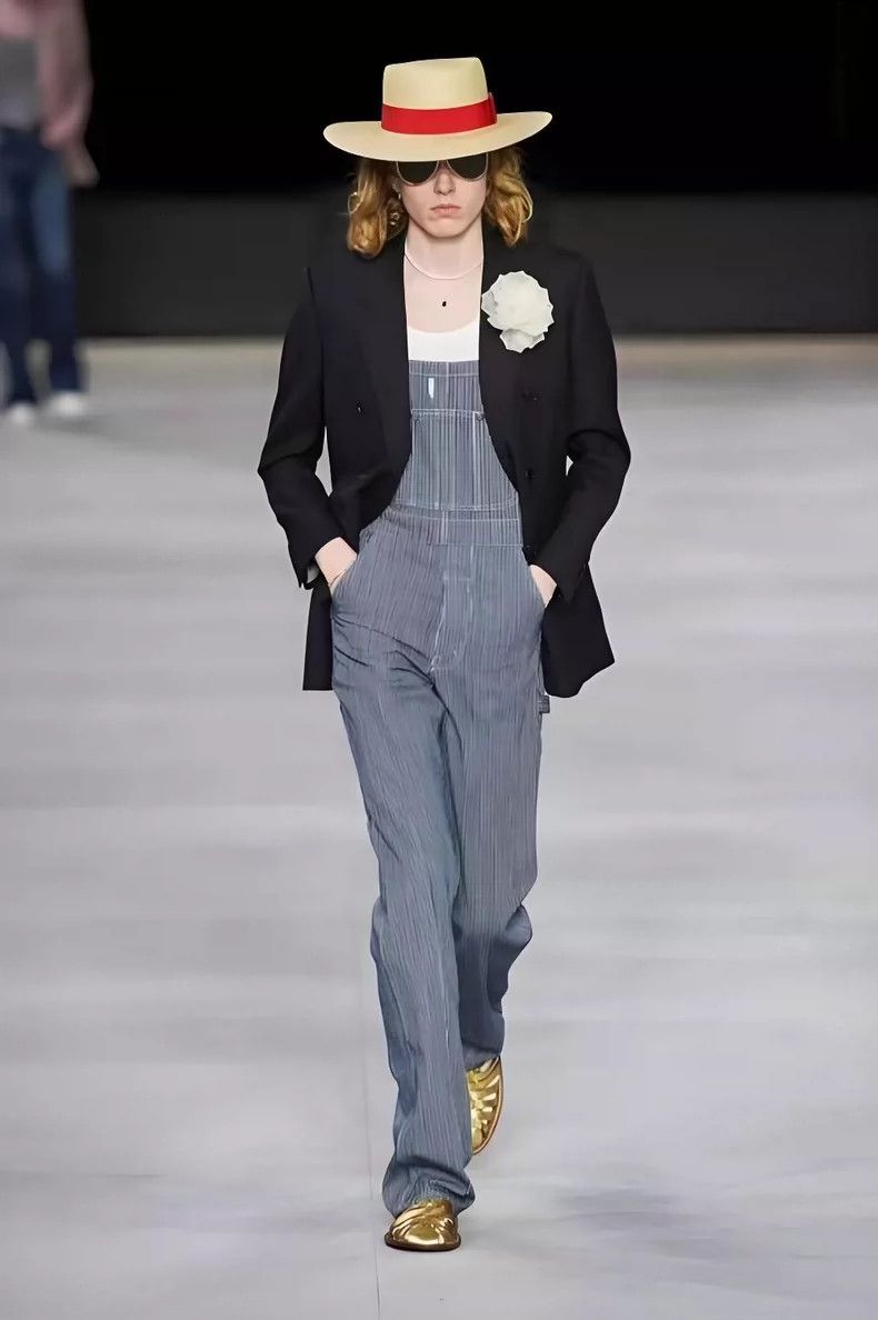 Celine Celine Double-Breasted Black Blazer Jacket- DMC Size US L / EU 52-54 / 3 - 6 Thumbnail