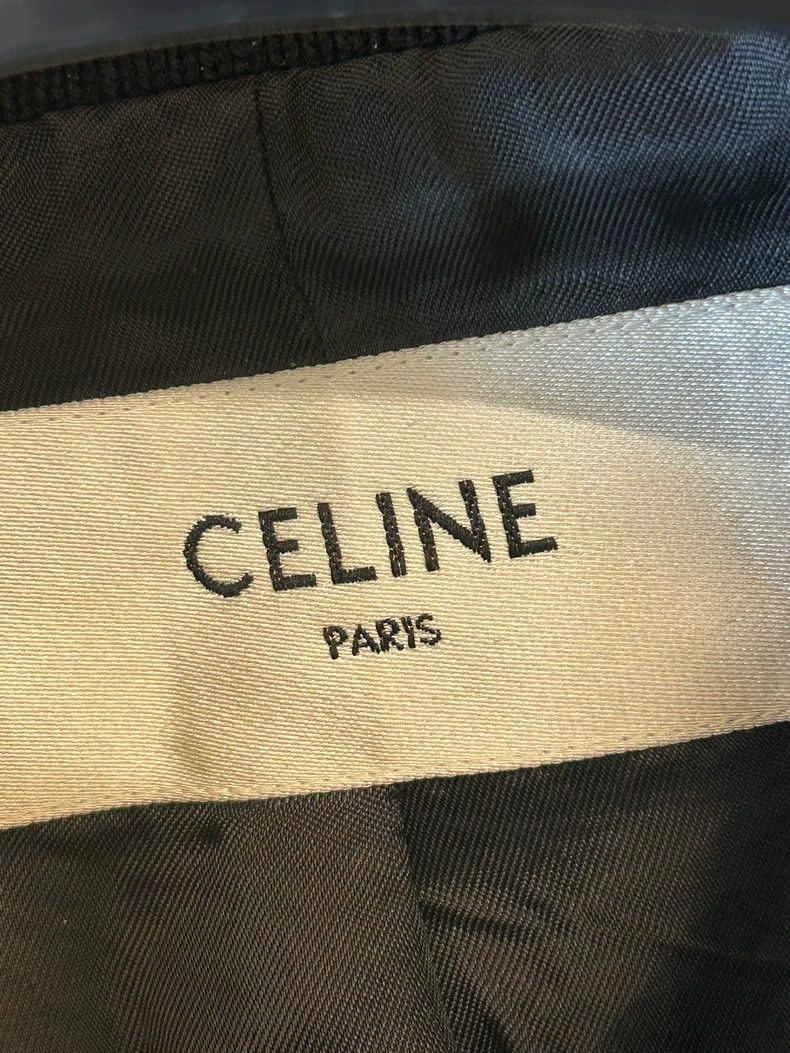 Celine Celine Vintage Blue Letterman Jacket- DMC Size US XXL / EU 58 / 5 - 2 Thumbnail