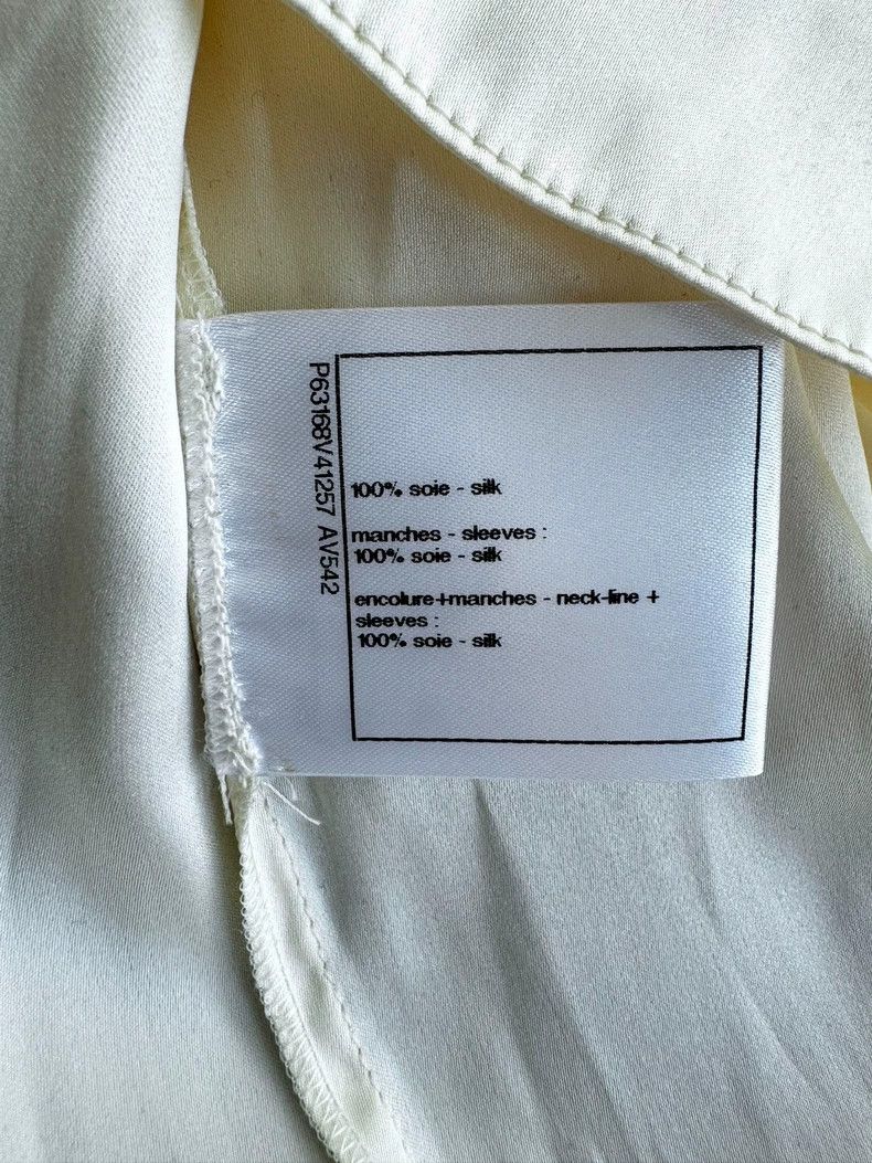Chanel Chanel Short Sleeve Silk Top- DMC Size US M / EU 48-50 / 2 - 6 Thumbnail