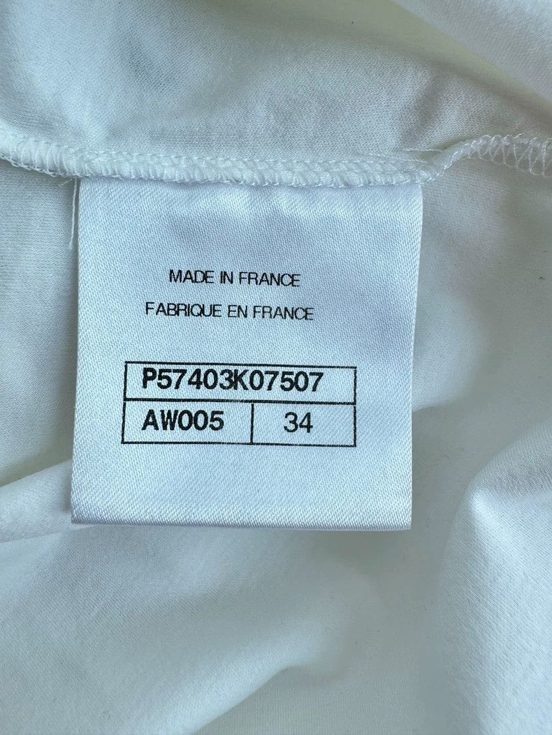 Chanel Chanel Gabrielle White Printed T-Shirt- DMC Size US M / EU 48-50 / 2 - 5 Thumbnail