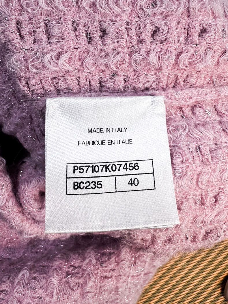 Chanel Chanel Purple Checkered Dress- DMC Size US 31 - 6 Thumbnail