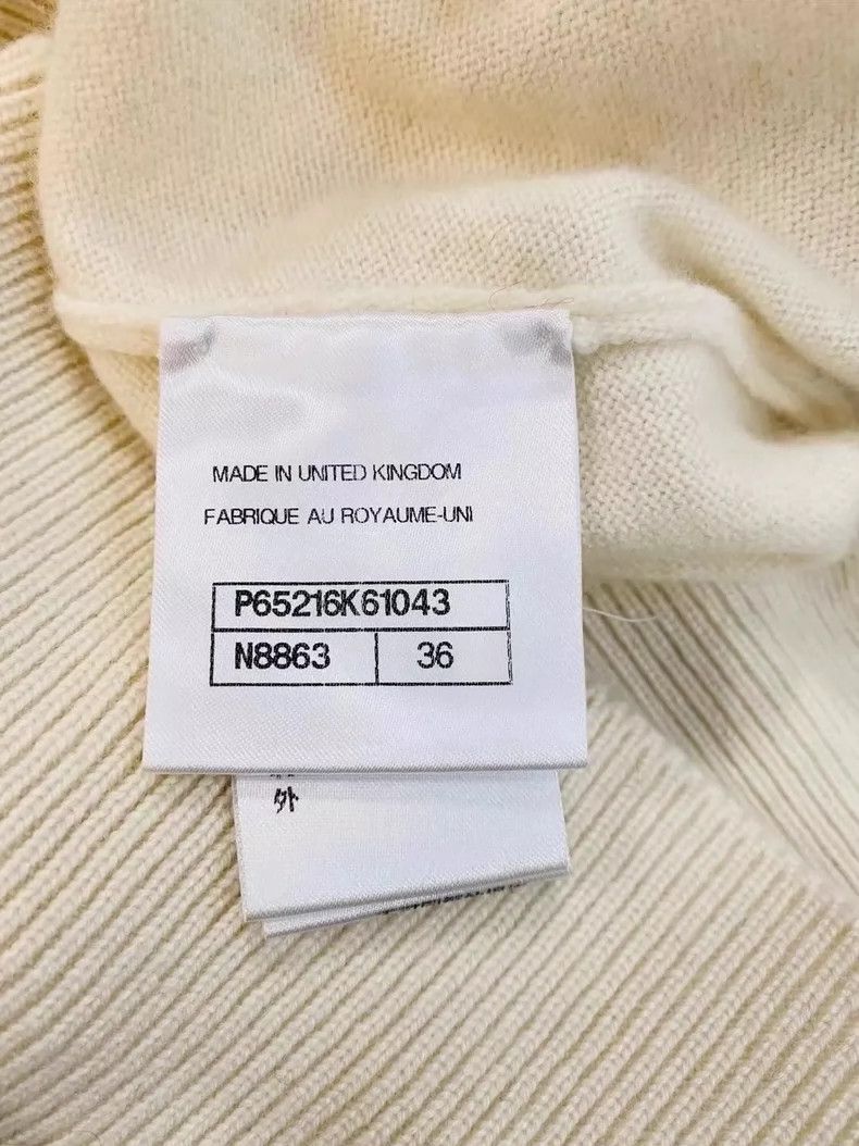 Chanel Chanel Short Sleeve Cashmere Knit Top- DMC Size US S / EU 44-46 / 1 - 5 Thumbnail