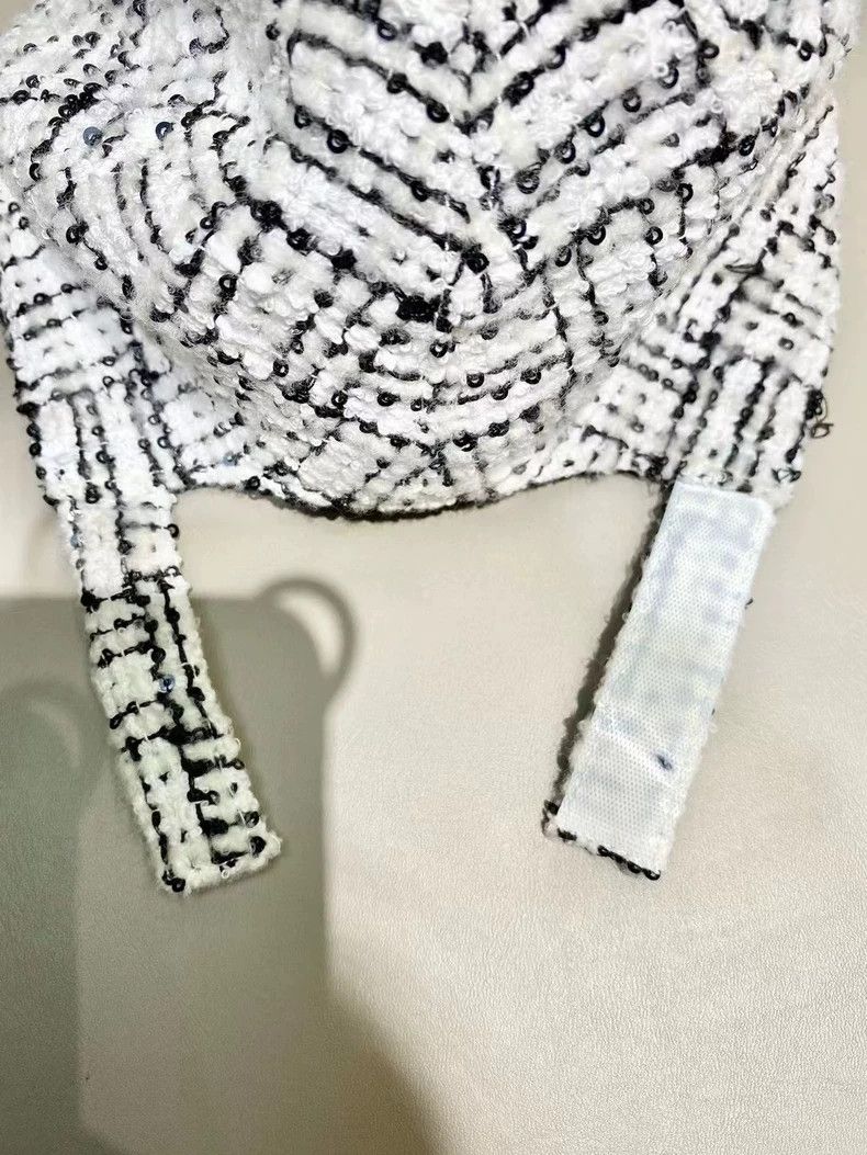 Chanel Chanel Tweed Sequin Baseball Cap- DMC Size ONE SIZE - 6 Thumbnail