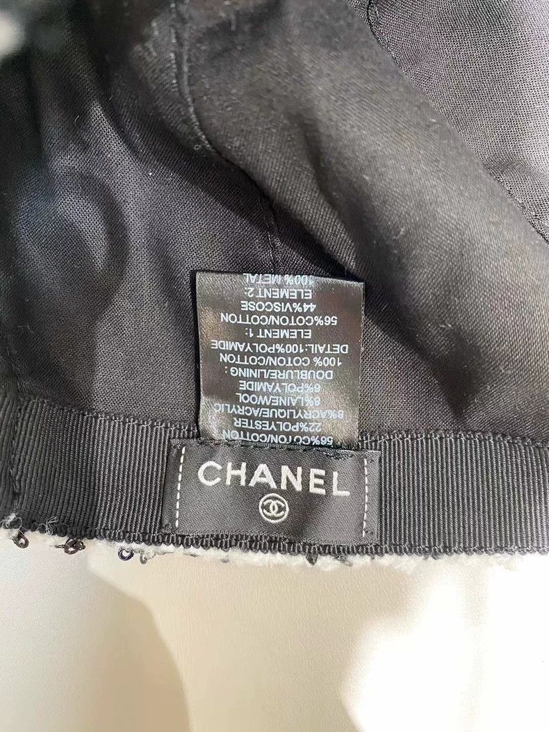Chanel Chanel Tweed Sequin Baseball Cap- DMC Size ONE SIZE - 5 Thumbnail