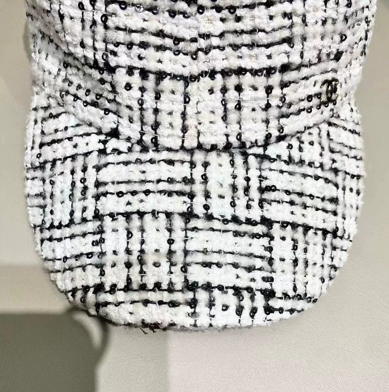 Chanel Chanel Tweed Sequin Baseball Cap- DMC Size ONE SIZE - 3 Thumbnail
