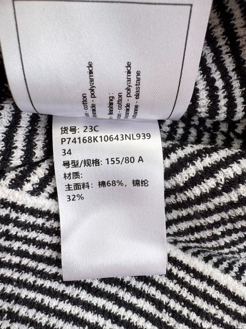 Chanel Chanel Striped Knit Sleeveless Crop Top- DMC Size US S / EU 44-46 / 1 - 7 Thumbnail