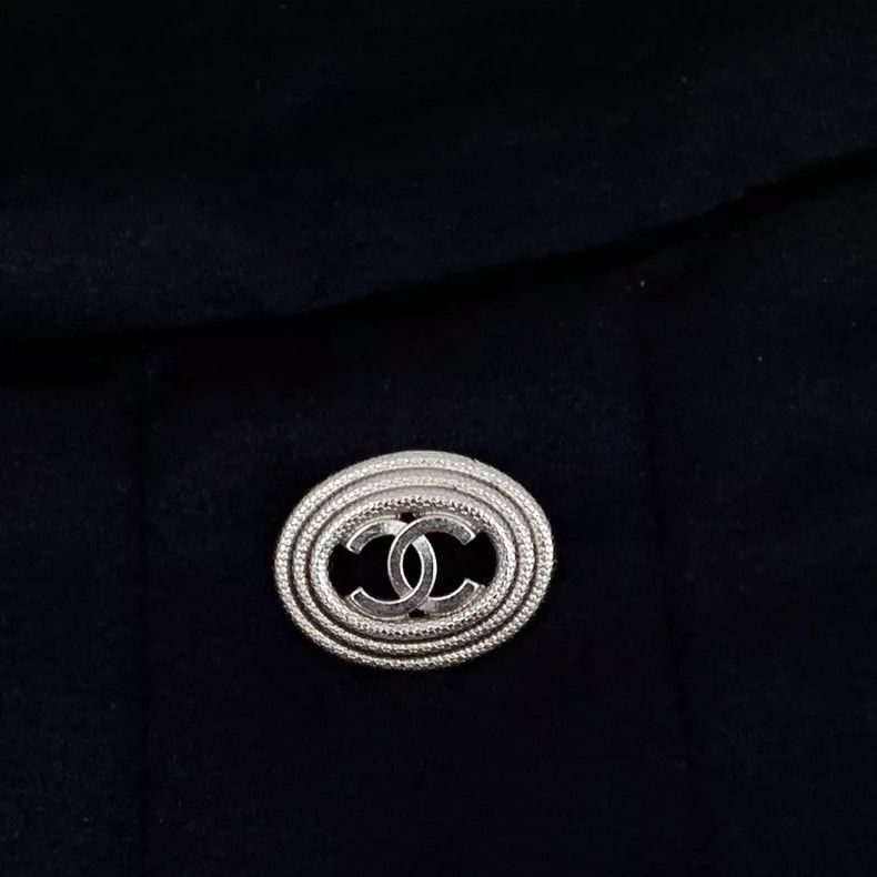 Chanel Chanel Black Pleated Silk Mini Skirt XXS- DMC Size US 34 / EU 50 - 5 Thumbnail
