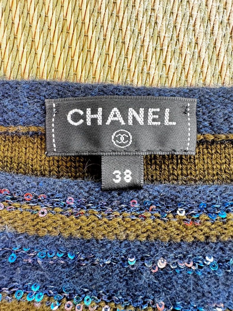 Chanel Chanel Spring Summer Sequin Dress- DMC Size US 38 / EU 54 - 3 Thumbnail