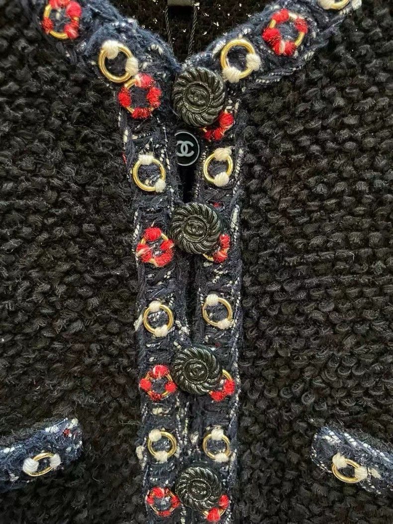 Chanel Chanel F36 Lengthy Knit Top with Pockets- DMC Size US M / EU 48-50 / 2 - 3 Thumbnail