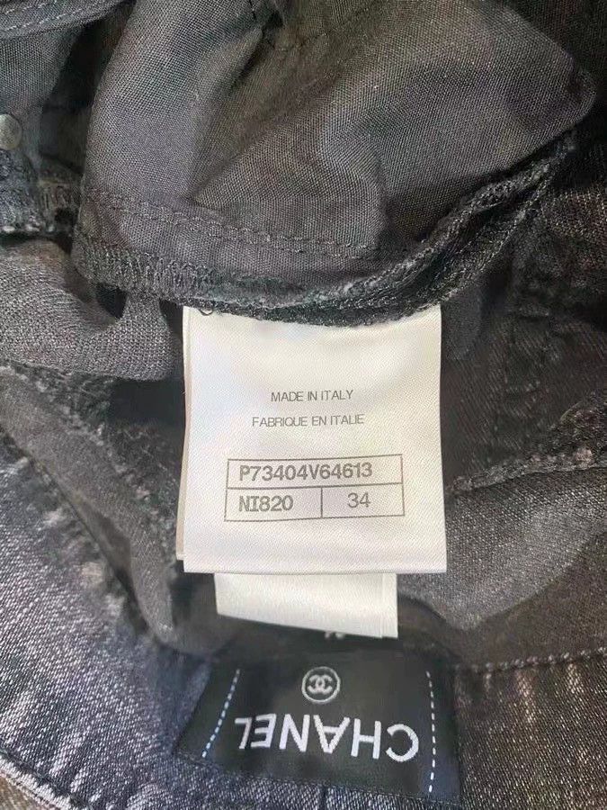 Chanel Chanel F34 Wide Leg Denim Pants for Daily Wear- DMC Size US 34 / EU 50 - 7 Thumbnail