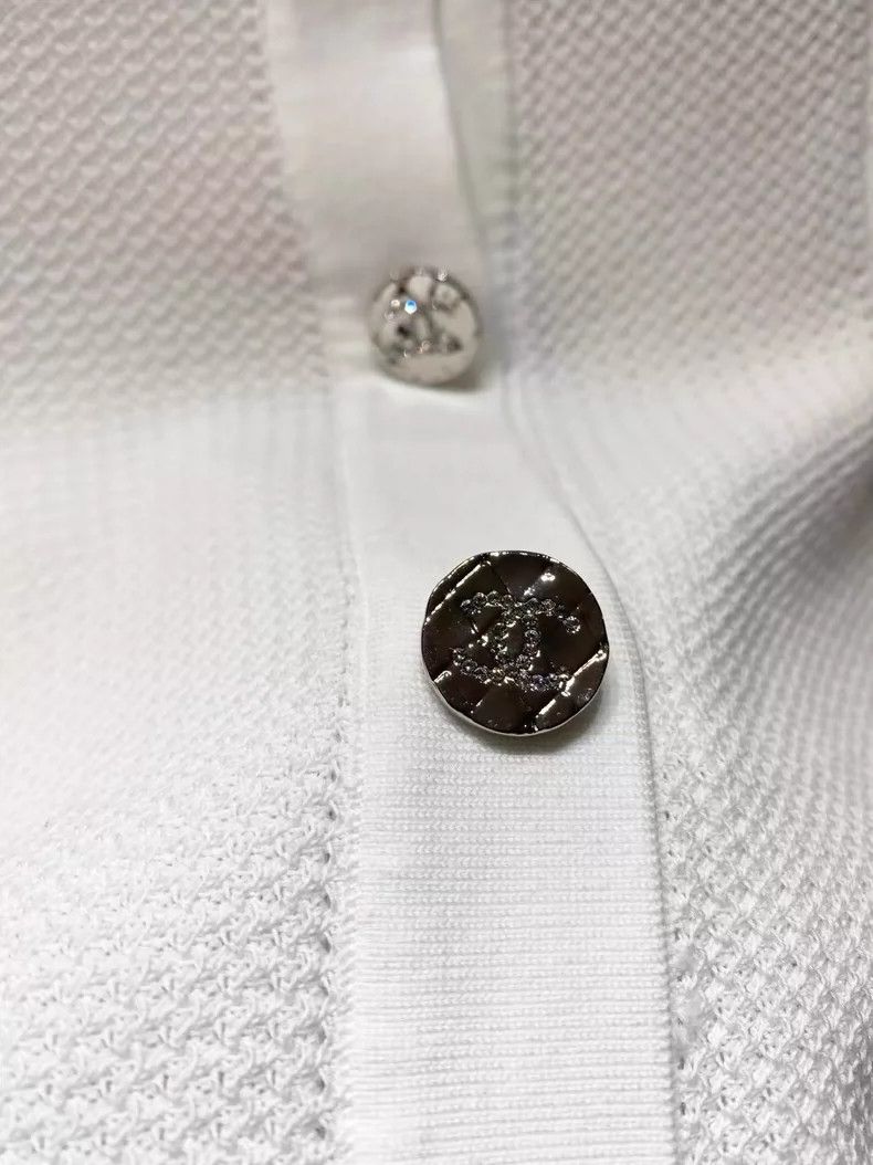 Chanel Chanel Long Sleeve Knit Top with Buttons- DMC Size US S / EU 44-46 / 1 - 3 Thumbnail