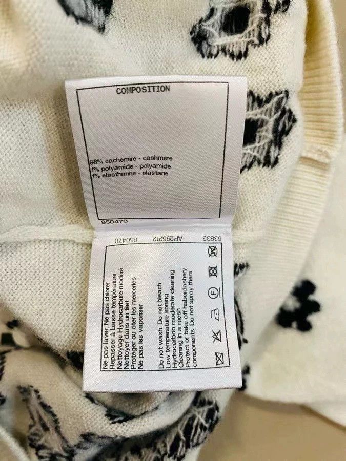 Chanel Chanel Flower Pattern Cashmere Cardigan- DMC Size US S / EU 44-46 / 1 - 7 Thumbnail