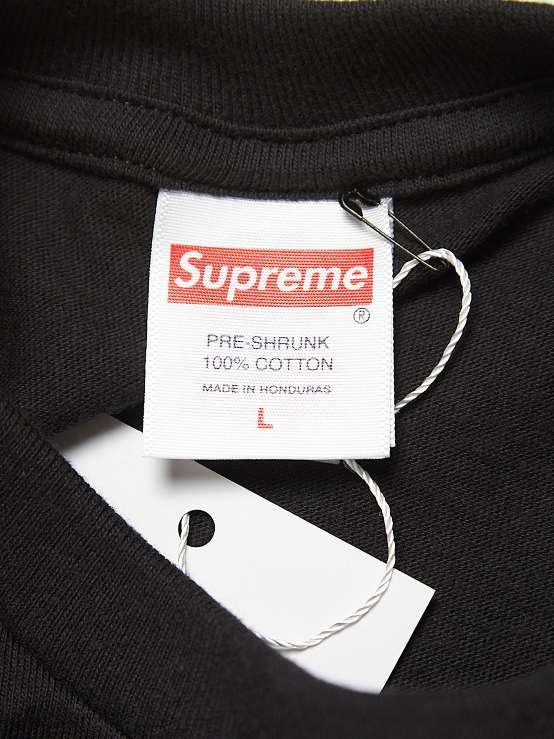 Supreme Black Mouse Printed Cotton T-shirt Size US L / EU 52-54 / 3 - 4 Thumbnail