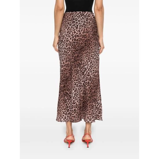 RIXO RIXO Women Mid Skirts KELLY LEBRO BROWN Size 27" / US 4 / IT 40 - 2 Thumbnail