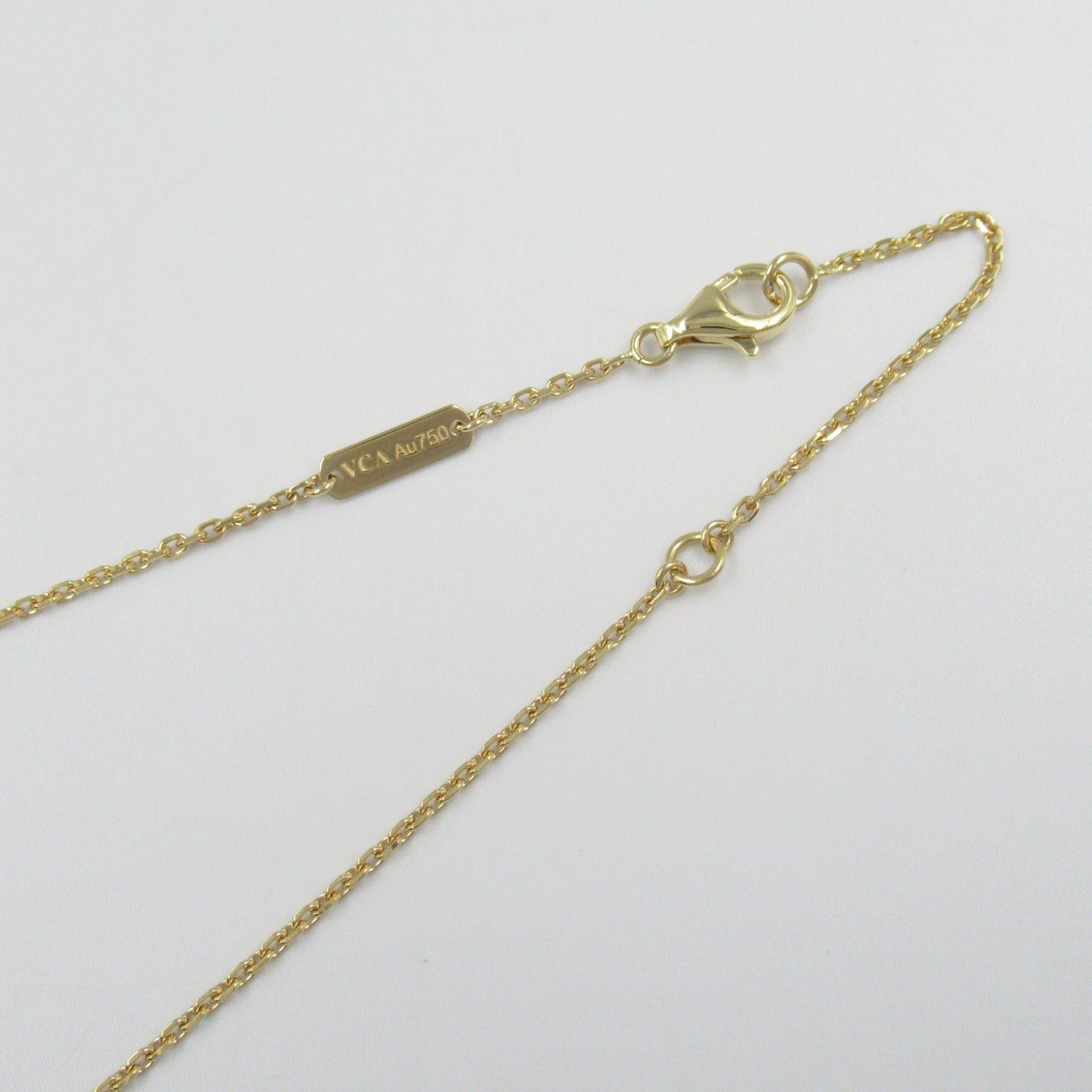 Van Cleef & Arpels Van Cleef Arpels Alhambra Necklace Onyx K18 (Yellow Gold) Black Size ONE SIZE - 5 Thumbnail
