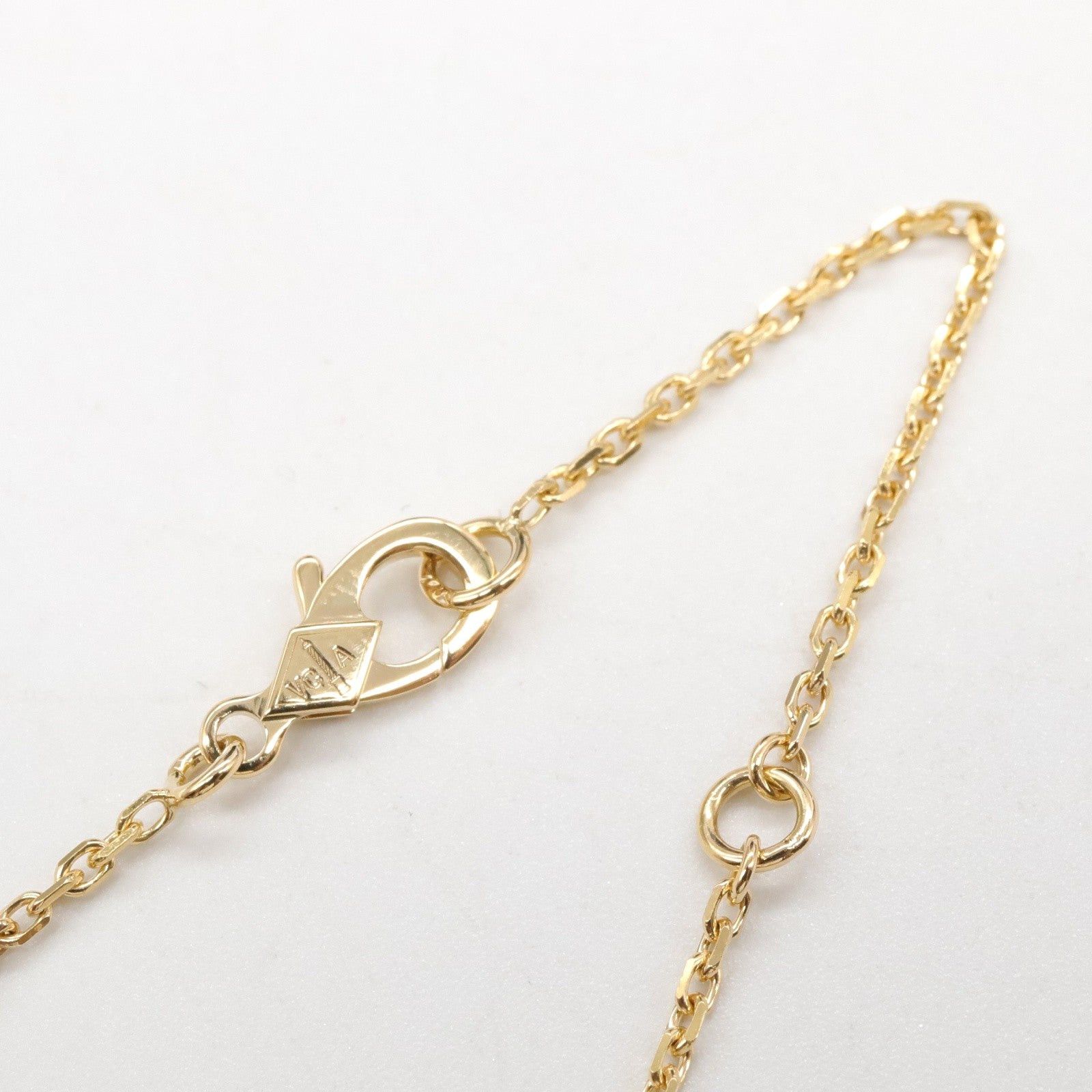 Van Cleef & Arpels Van Cleef Arpels Alhambra Onyx Necklace K18 (Yellow Gold) Black Size ONE SIZE - 5 Thumbnail