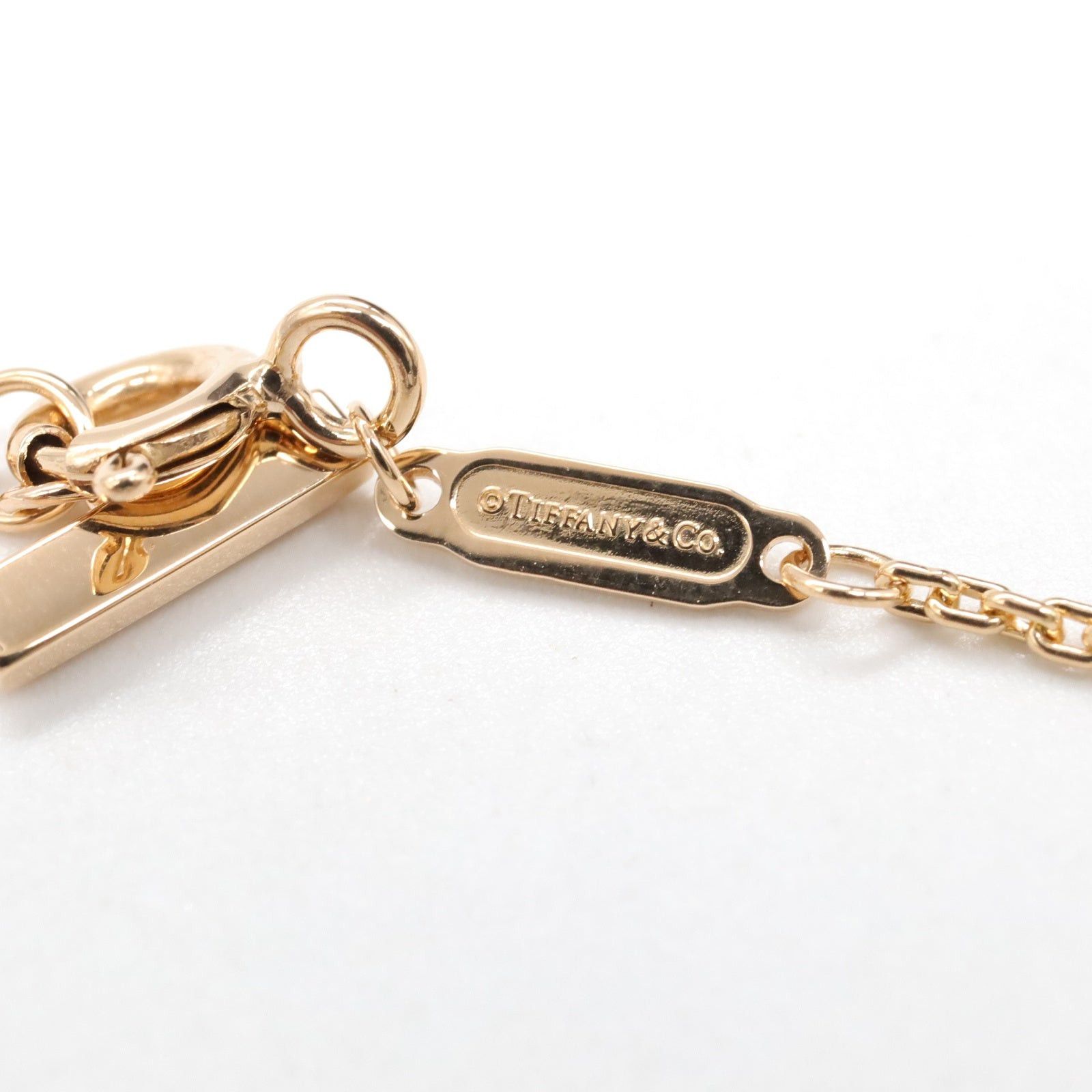 Tiffany & Co. Tiffany Co T-One Mini Circle Pink Sapphire Necklace K18Pg (Pink Gold) Size ONE SIZE - 4 Thumbnail