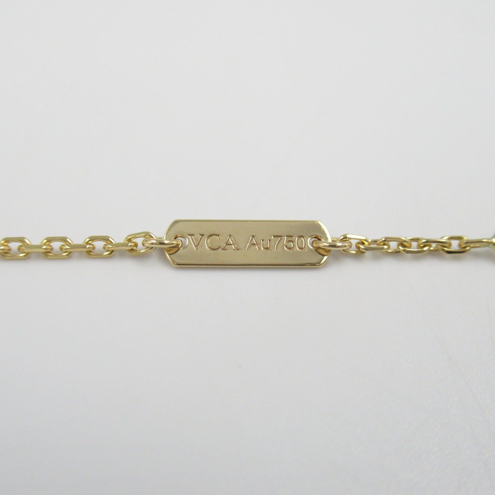 Van Cleef & Arpels Van Cleef Arpels Alhambra Onyx Necklace K18 (Yellow Gold) Black Size ONE SIZE - 4 Thumbnail