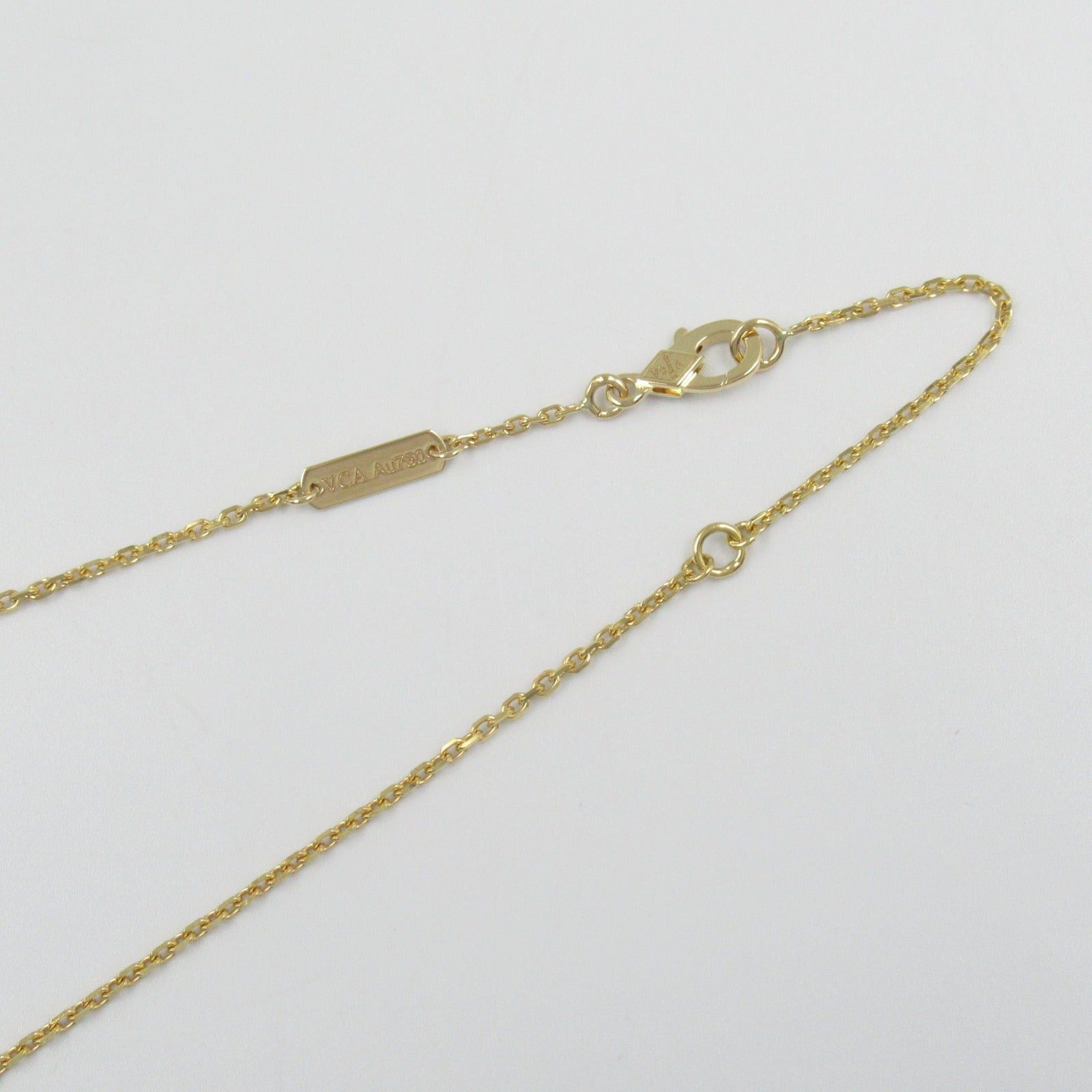 Van Cleef & Arpels Van Cleef Arpels Alhambra Onyx Necklace K18 (Yellow Gold) Black Size ONE SIZE - 5 Thumbnail