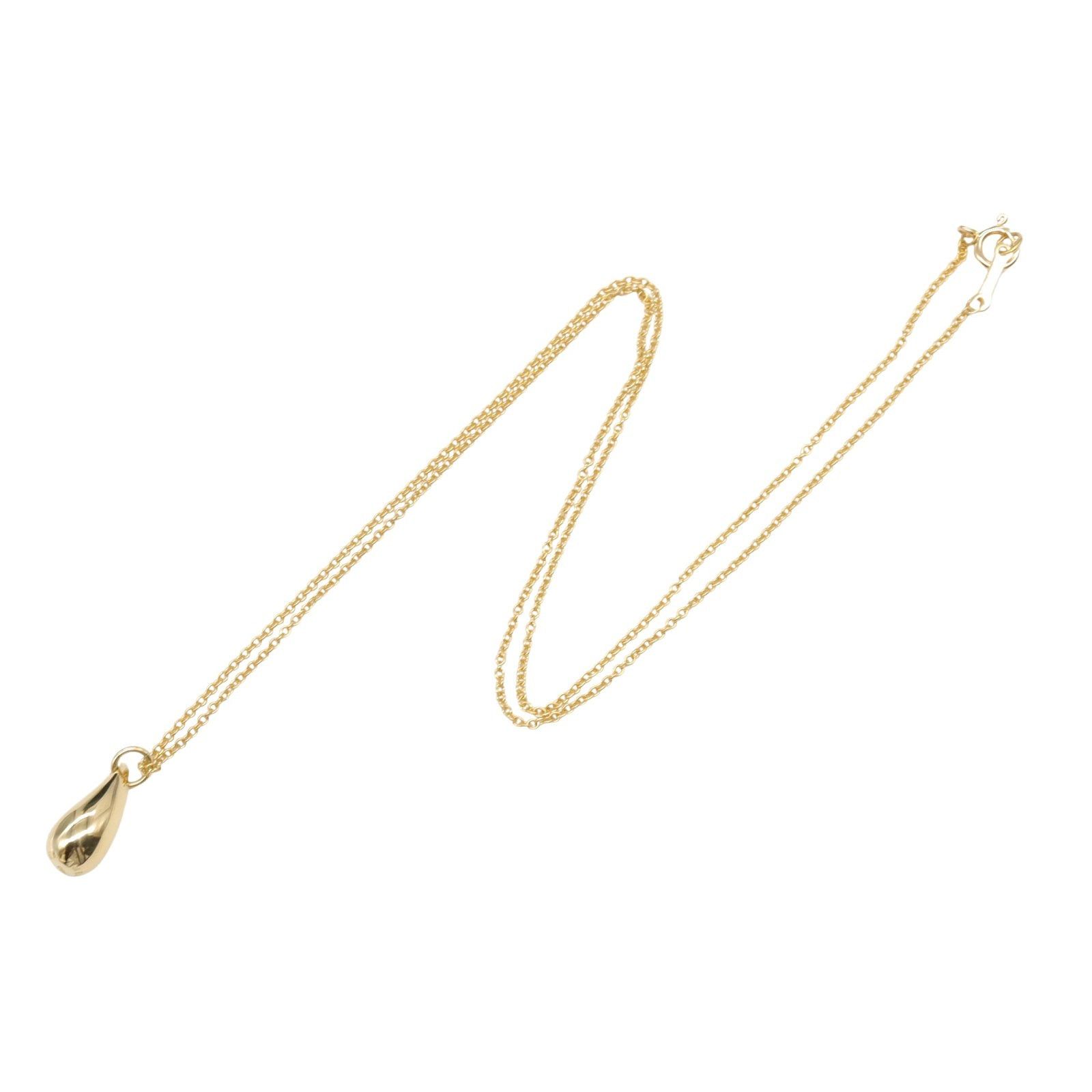 Tiffany & Co. Tiffany Co Teardrop Necklace K18 (Yellow Gold) Gold Size ONE SIZE - 3 Thumbnail