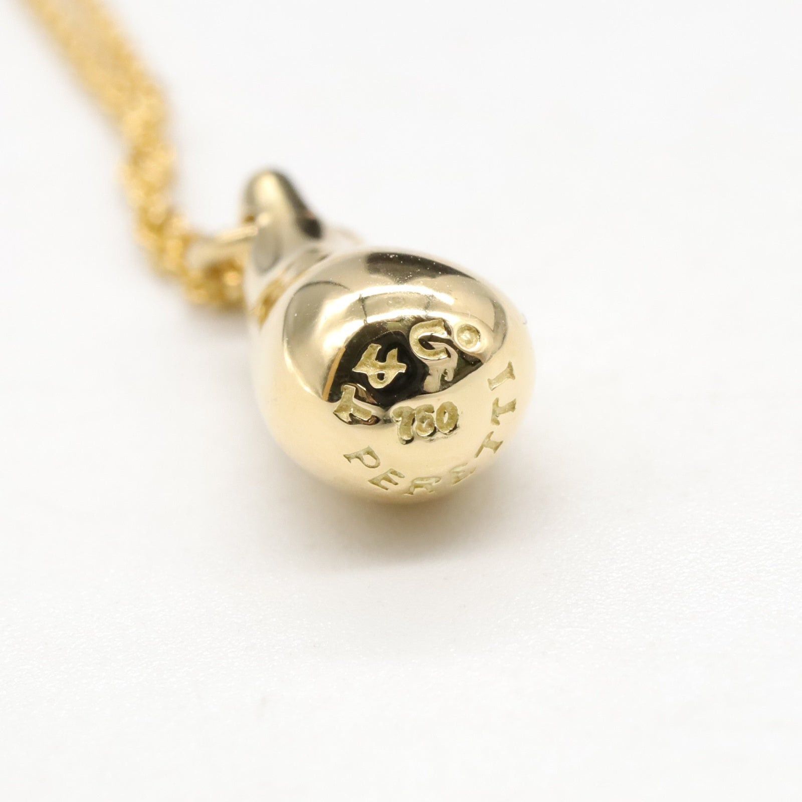 Tiffany & Co. Tiffany Co Teardrop Necklace K18 (Yellow Gold) Gold Size ONE SIZE - 5 Thumbnail