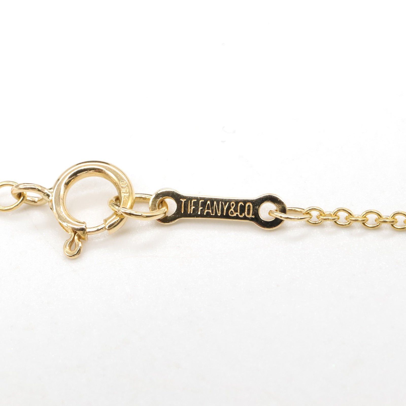 Tiffany & Co. Tiffany Co Teardrop Necklace K18 (Yellow Gold) Gold Size ONE SIZE - 4 Thumbnail
