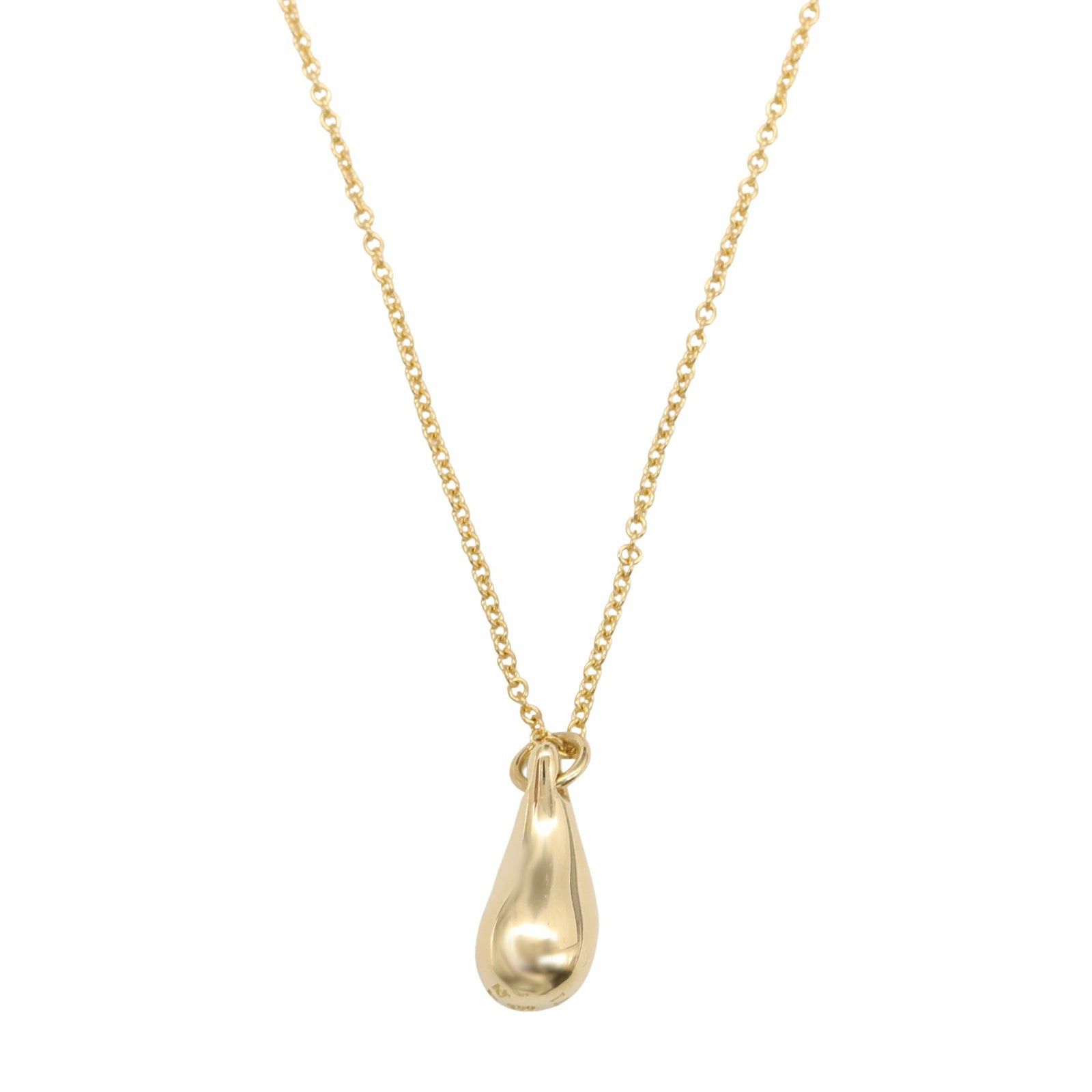 Tiffany & Co. Tiffany Co Teardrop Necklace K18 (Yellow Gold) Gold Size ONE SIZE - 2 Thumbnail