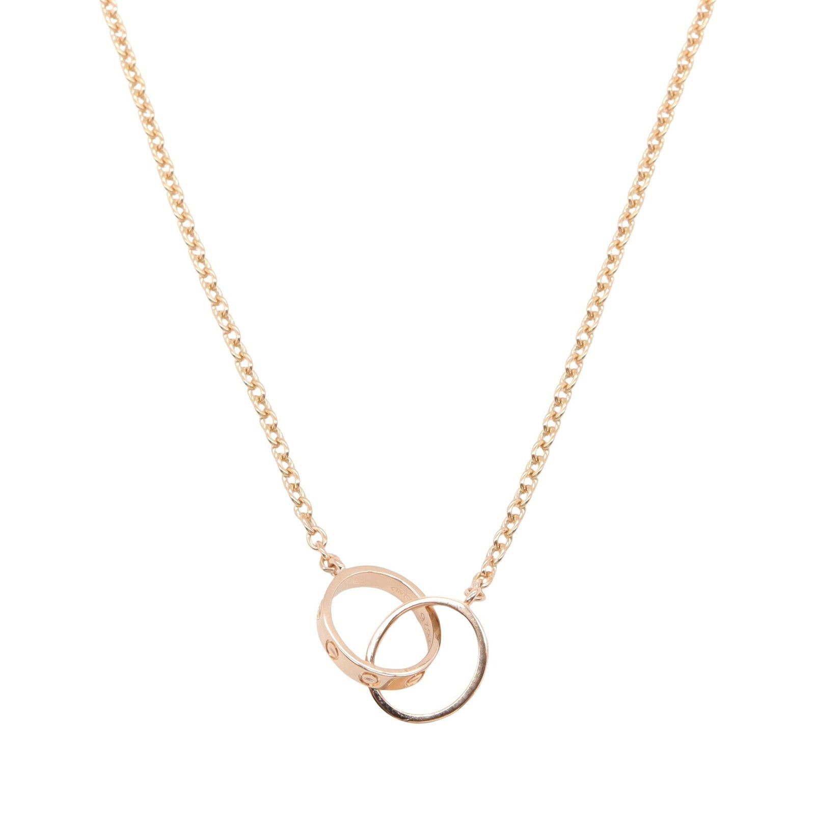 Cartier Cartier Baby Love Necklace K18Pg (Pink Gold) Gold Size ONE SIZE - 2 Thumbnail